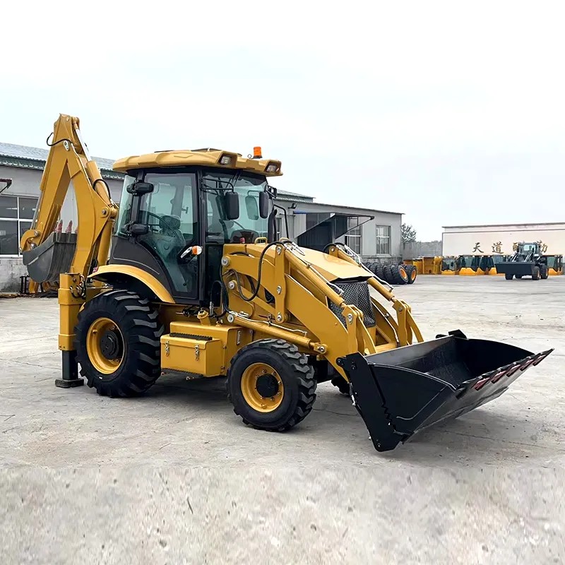 Talamh Feirme Towable Backhoe Mini Tochail